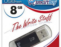 USB Flash SmartBuy V-Cut 8GB черный, SB8GBVC-K