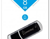 USB Flash SmartBuy Crown 8GB черный, SB8GBCRW-K