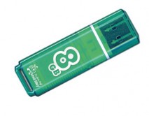 8GB USB Flash, SmartBuy Glossy зеленый, SB8GBGS-G