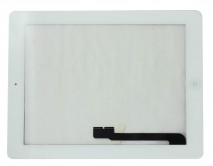 Тачскрин iPad 4 (A1458/A1459/A1460) + кнопка HOME в сборе белый 1 класс