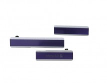 Заглушка SIM/SD Sony Xperia Z1 (С6903) фиолетовая (3 шт)