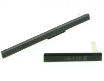 Залушка SIM/SD Sony Xperia T2 (1SIM) черная (2 шт)