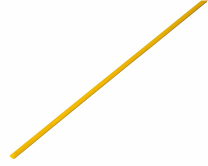 Термоусадка REXANT 1.5/0.75 мм желтая 1м 20-1502