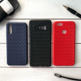Чехол Samsung G965F S9+ плетеный красный
