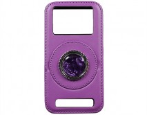 Чехол-бампер универсальный с кольцом М (фиолетовый) 