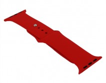 Ремешок Watch Series 42mm/44mm/45mm/49mm силиконовый red, SM #6