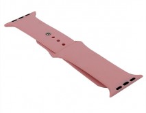 Ремешок Watch Series 42mm/44mm/45mm/49mm силиконовый light pink SM #17