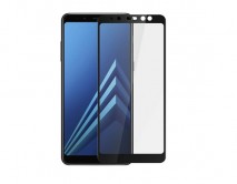 Защитное стекло Samsung A530F Galaxy A8 (2018) Full черное