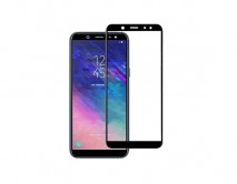 Защитное стекло Samsung A605F Galaxy A6+ (2018)/J810F Galaxy J8 (2018) Full черное 