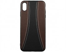Чехол iPhone XS Max NX case (коричневый)