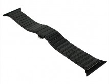 Ремешок Watch Series 42mm/44mm/45mm/49mm Ceramic 1-bead черный