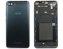 Задняя крышка Asus Zenfone 4 Max ZC554KL черная 1 класс