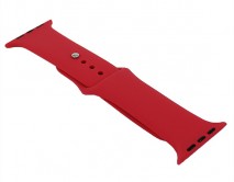 Ремешок Watch Series 42mm/44mm/45mm/49mm силиконовый rose red, SM #32