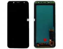 Дисплей Samsung A600FN Galaxy A6 (2018) + тачскрин черный (Копия OLED) 