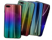 Чехол Samsung A405F Galaxy A40 Galaxy 2019 Glass Rainbow 3D в ассортименте 