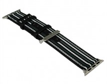 Ремешок Watch Series 38mm/40mm Gucci-stripe черный