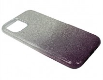Чехол iPhone 11 Pro Shine (серебро/фиолетовый)