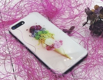 Чехол iPhone XS Max Цветы в рожке в ассортименте