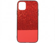 Чехол iPhone 11 Bling (красный)