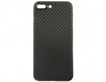 Чехол iPhone 7/8 Plus Ультратонкий карбон (черный)