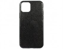 Чехол iPhone 11 Pro Leather Reptile (черный)