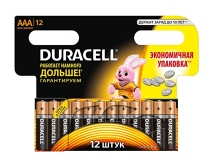 Батарейка AAA Duracell LR03 12-BL, цена за 1 упаковку