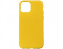 Чехол iPhone 11 Pro Силикон 2.0mm (желтый)