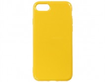 Чехол iPhone 7/8/SE 2020 Силикон 2.0mm (желтый)