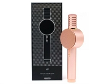 Колонка-Микрофон Remax Hibar Series K07 (розовое золото)