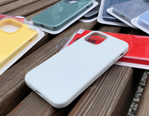 Чехол iPhone 12 Pro Max Liquid Silicone FULL (белый)