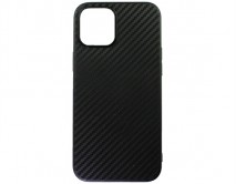 Чехол iPhone 12 Pro Max Carbon (черный)
