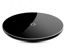 Беспроводное зарядное устройство Baseus Simple Wireless Charger Crystal AJK01 черная (CCALL-JK01)