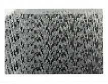 Защитная плёнка текстурная на заднюю часть Мозаика (серая, KJ6302), S 120*180mm 