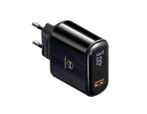 СЗУ-1USB + USB-C McDodo CH-7170, PD,20W черный 