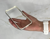 Чехол-бампер iPhone 12/12 Pro Пластик (серый)