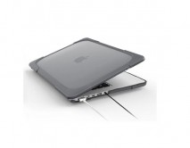 Чехол-накладка MacBook Air A1932/A2179/A2337 Противоударный (черный)