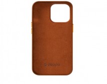 Чехол iPhone 13 Pro Deppa Leather Case (коричневый), 88123