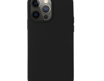 Чехол iPhone 13 Pro Liquid Silicone FULL (черный)