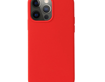 Чехол iPhone 13 Pro Liquid Silicone FULL (красный)