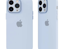 Чехол iPhone 13 TPU Ultra-Thin Matte (голубой)