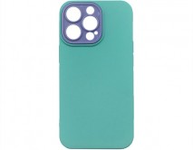 Чехол iPhone 13 Pro BICOLOR (голубой)