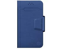 Чехол-книжка универсальный Deppa Wallet Fold Basic L, синий, 87812