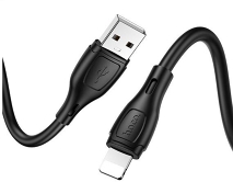 Кабель Hoco X61 Lightning - USB черный, 1м