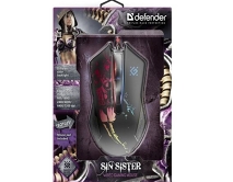 Проводная игровая мышь Defender Sin'Sister GM-933, 6 кнопок,7200dpi, 52933 
