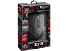 Проводная игровая мышь Defender Sleipnir GM-927, 6 кнопок,12800dpi, 52927