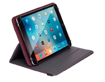 Чехол-подставка универсальный для планшетов Deppa Wallet Stand 7-8', бордовый