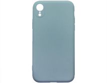Чехол iPhone XR Colorful (голубой)