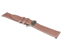 Ремешок Samsung/Huawei/Amazfit Bip/GTS 20mm leather band кожаный светло-розовый #2