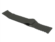 Ремешок Samsung/Huawei/Amazfit GTR 22mm leather loop серый #17 