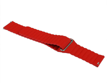 Ремешок Samsung/Huawei/Amazfit Bip/GTS 20mm leather loop красный #9 